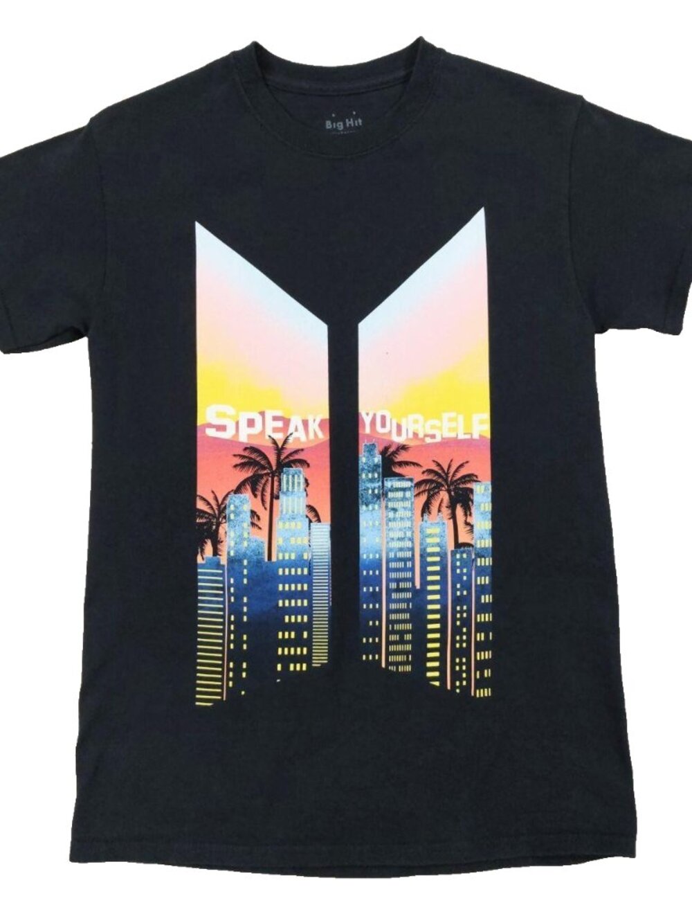 BTS Love Yourself Speak Yourself Tour T-Shirt Small, LA Limited Pop Up, Big Hit